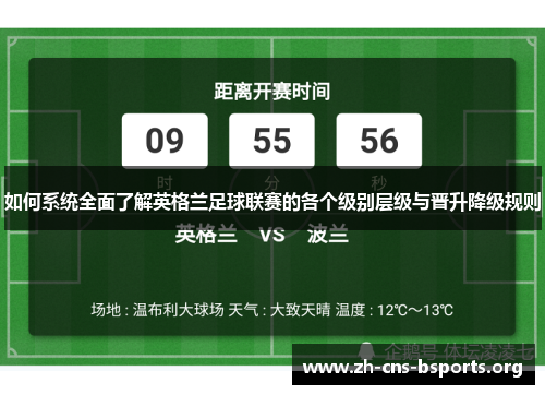 如何系统全面了解英格兰足球联赛的各个级别层级与晋升降级规则 如何系统全面了解英格兰足球联赛的各个级别层级与晋升降级规则