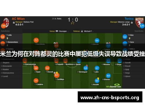 米兰为何在对阵都灵的比赛中屡犯低级失误导致战绩受挫 米兰为何在对阵都灵的比赛中屡犯低级失误导致战绩受挫